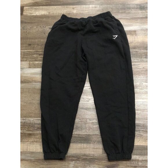 Gymshark Womens Medium Black Training Athletic Sweatpants Jogger - Picture 1 of 5